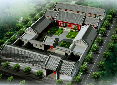 北京四合院的风水格局